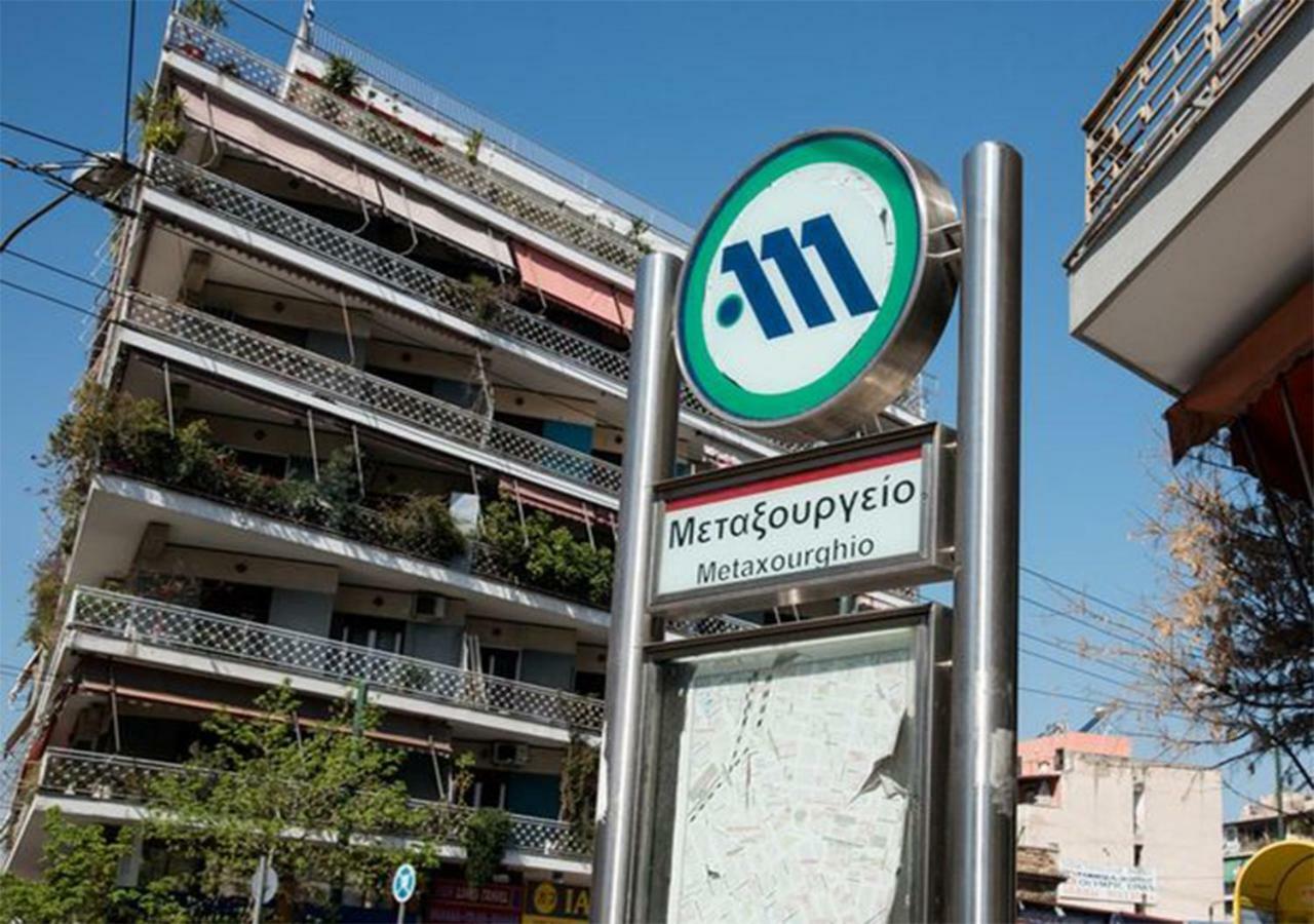شقة Stylish Athenian Flat المظهر الخارجي الصورة